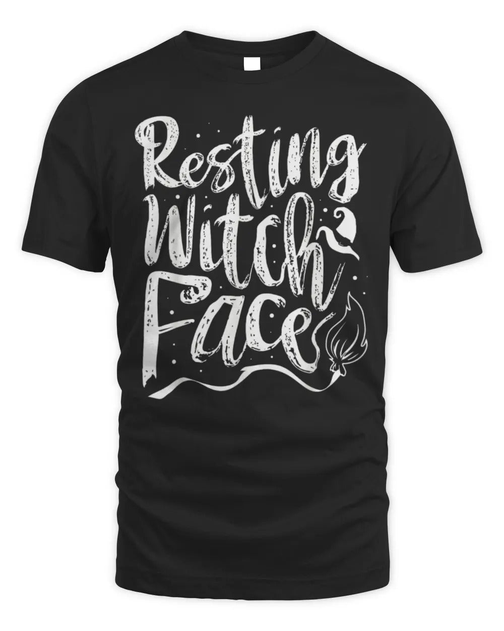 Resting witch face Halloween Fan Funny Halloween T-Shirt