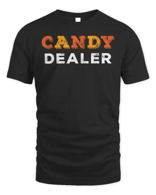 Candy Dealer Funny Halloween Candy Tee