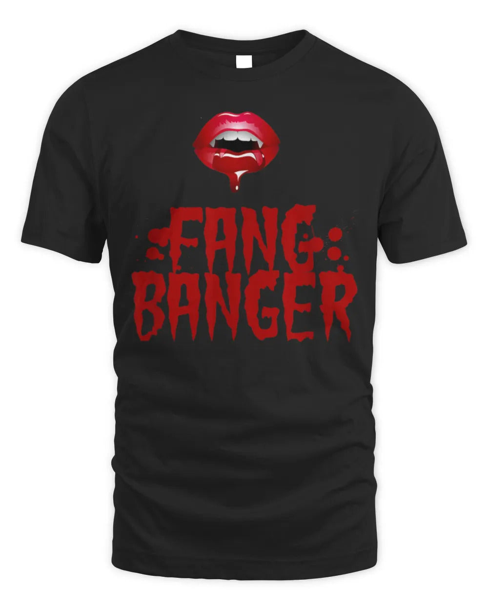 Fang Banger Dating a Vampire Halloween T-Shirt