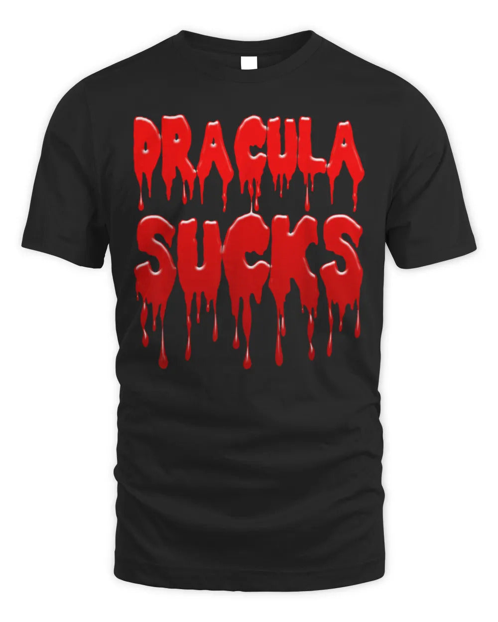 Funny Halloween Vampire DRACULA SUCKS T-Shirt