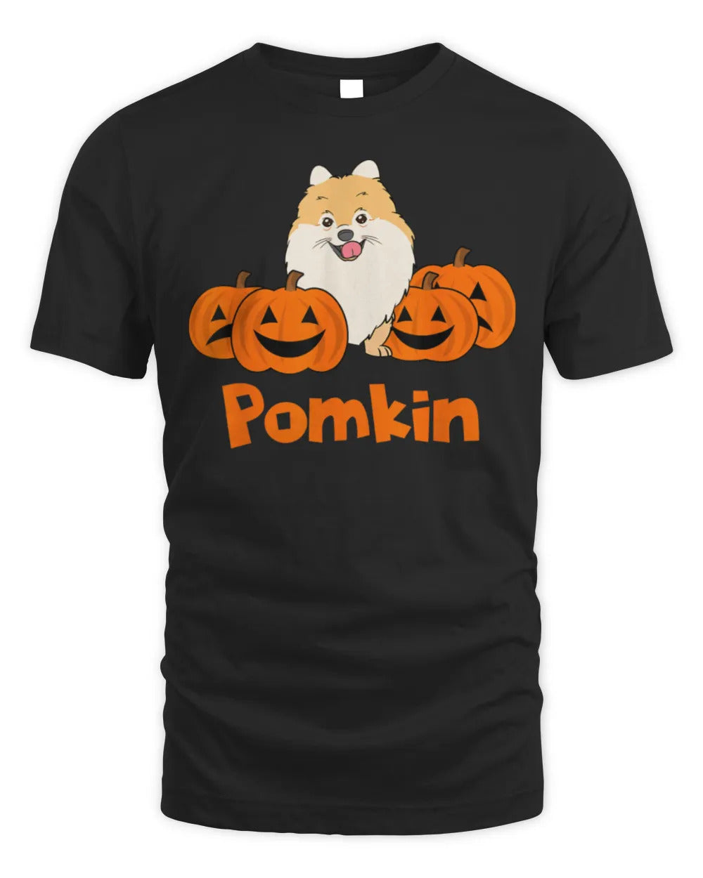 Halloween Pomeranian Pumpkin T-Shirt
