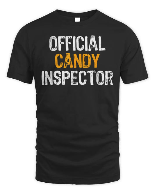 Official Candy Inspector Funny T-Shirt
