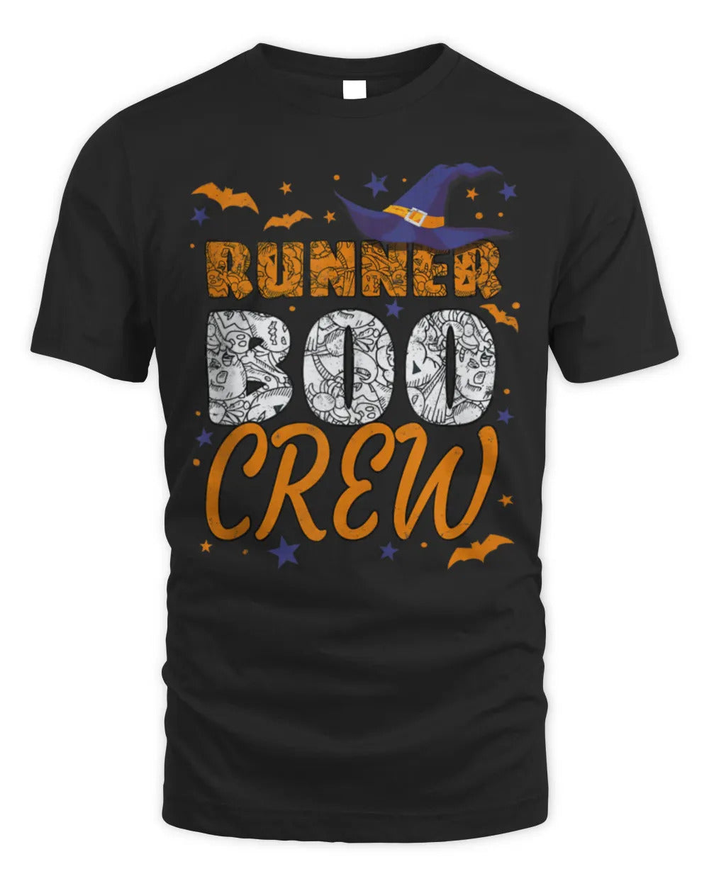 Runner Boo Crew Halloween Running Matching T-Shirt