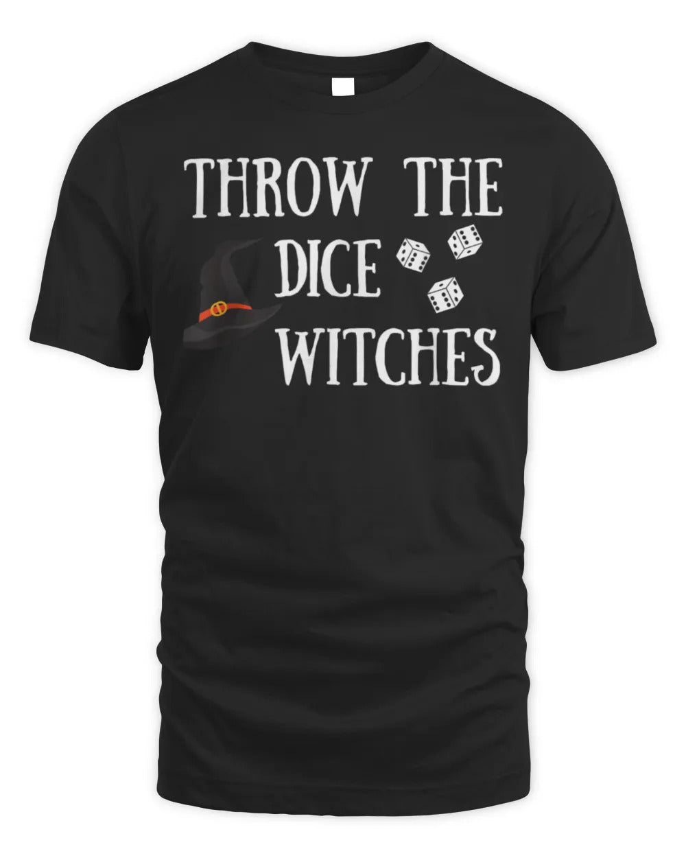 Throw the Dice Witches Bunco Night Halloween T-Shirt