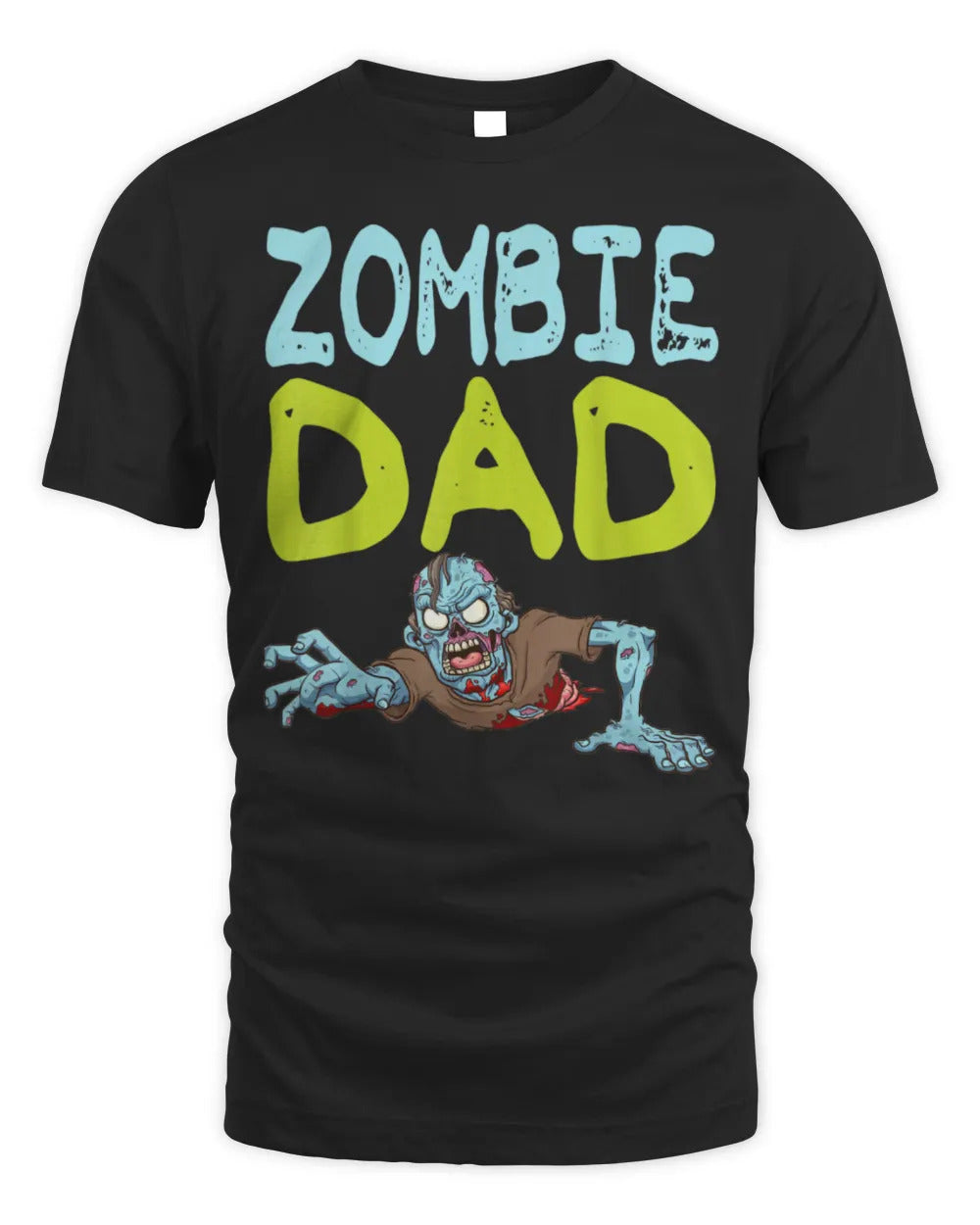 Zombie Dad Shirt Funny Halloween Dad Gift Idea Shirt